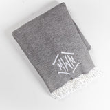 Whyte House Monograms - Pezzo Throw