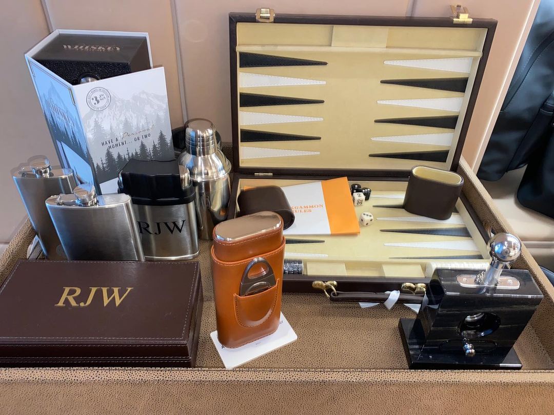 Whyte House Monograms - Mens gift set