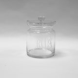 Whyte House Monograms - Crystal Jar