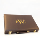 Whyte House Monograms - Backgammon Set