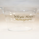 Whyte House Monograms - Acrylic Beverage Bucket