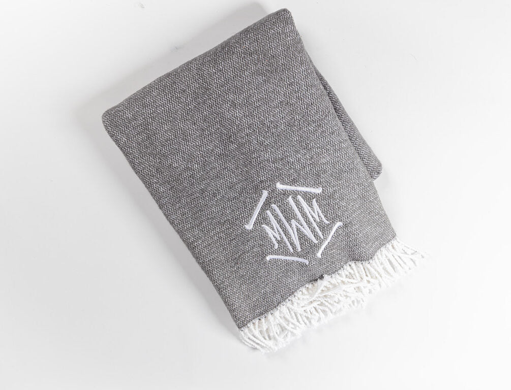 Whyte House Monograms - Pezzo Throw