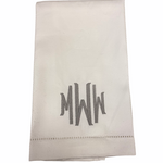 Whyte House Monograms - Huck Hand-towel