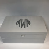 Whyte House Monograms - Stackable Jewelry Box