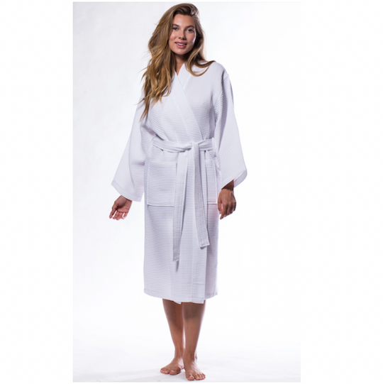 Long Waffle Robe – Whyte House Monograms