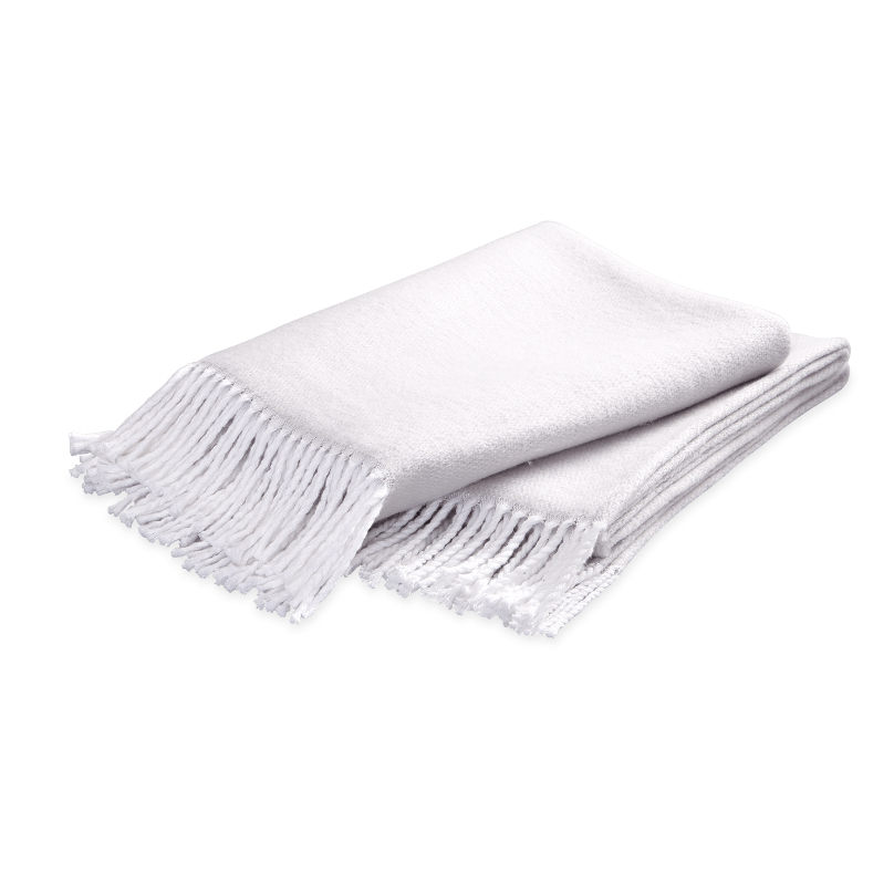 Whyte House Monograms - Pezzo Throw Silver