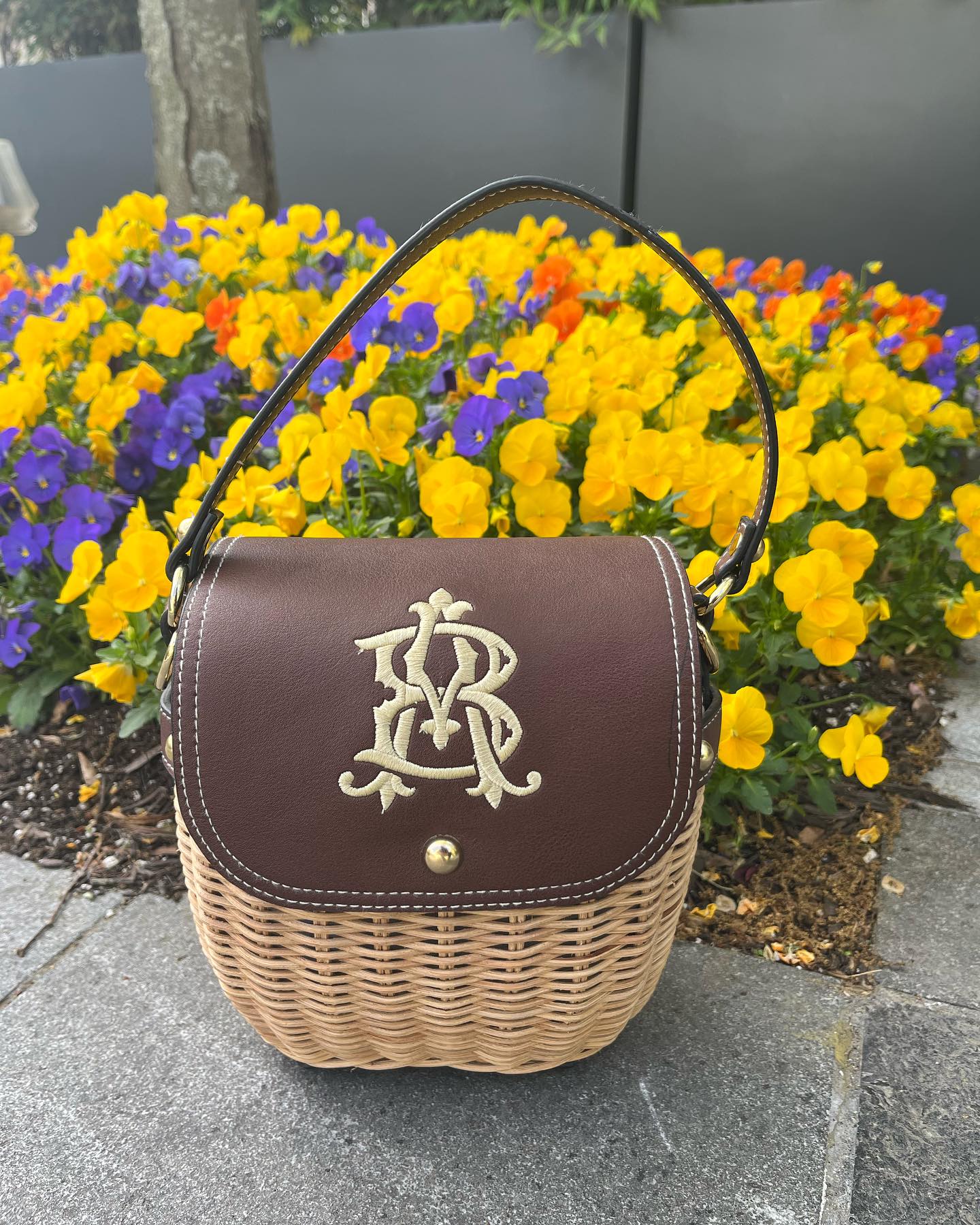 Whyte House Monograms - Embroidered Purse