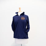 Whyte House Monograms - Zip Up Top Navy