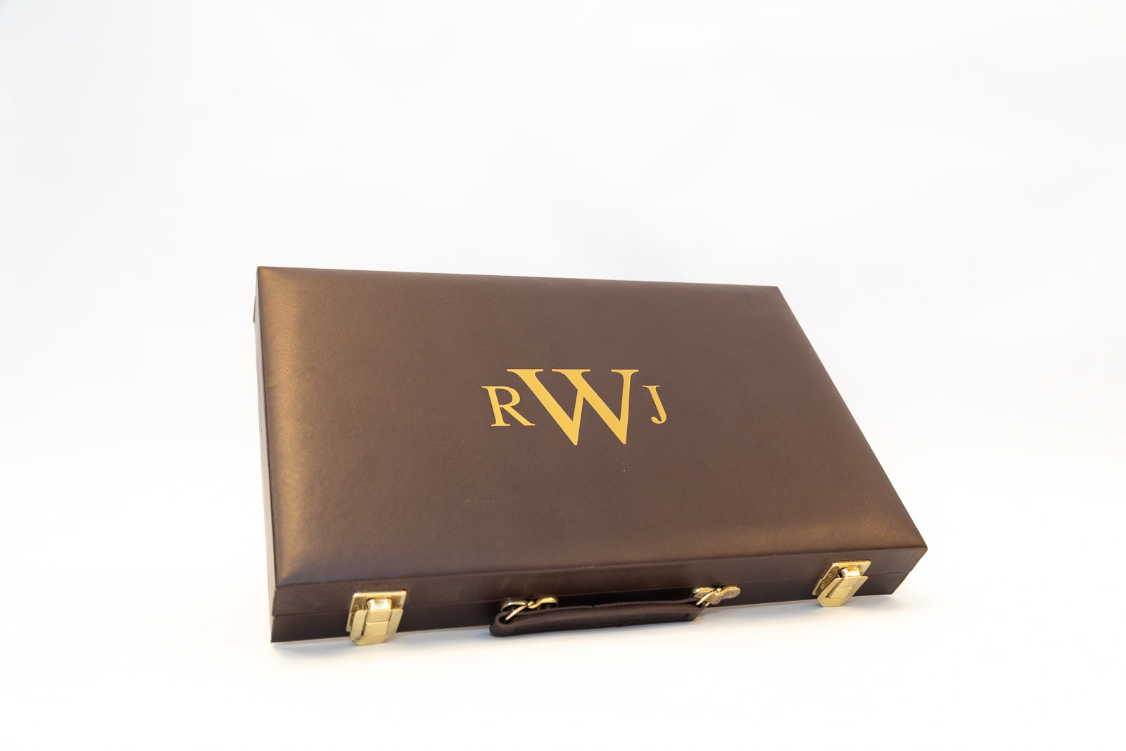 Whyte House Monograms - Backgammon Set