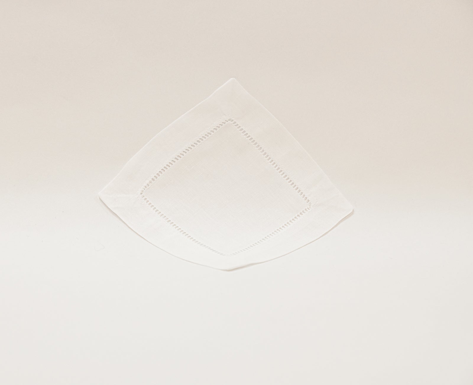 Whyte House Monograms - Linen Cocktail Napkins