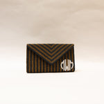 Whyte House Monograms - MWM Handbeaded Clutch